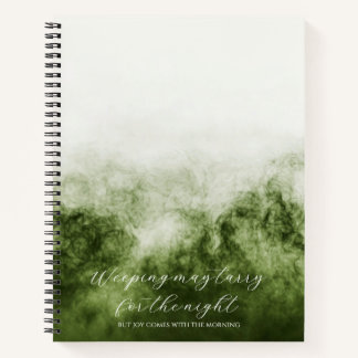 Psalm 30:5 Bijbelstudie Aangepast Notitieboek