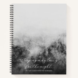 Psalm 30:5 Bijbelstudie Aangepast Notitieboek