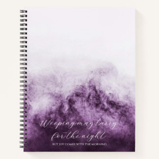 Psalm 30:5 Bijbelstudie Aangepast Notitieboek