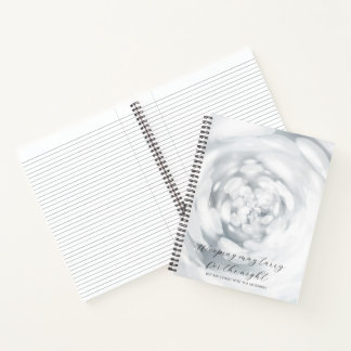 Psalm 30:5 Bijbelstudie Bokeh Aangepast  Notitieboek