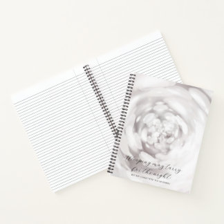 Psalm 30:5 Bijbelstudie Bokeh Aangepast  Notitieboek