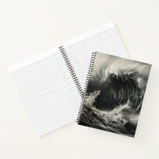 Psalm 30:5 Bijbelstudie Brullende golven op maat Notitieboek