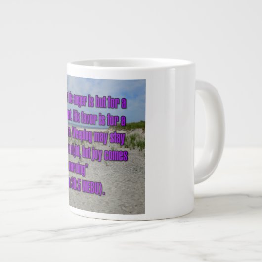 Psalm 30:5 WEBU Mok (Voorkant rechts)