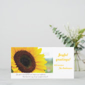 Psalm 32:11 Schrieffotokaart Feestdagenkaart (Staand voorkant)