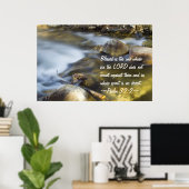 Psalm 32:2 Poster (Thuiskantoor)
