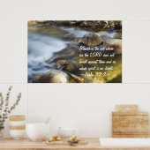 Psalm 32:2 Poster (Keuken)