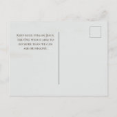 Psalm 32:7 Je bent mijn schuilplaats Bijbelversie Briefkaart (Achterkant)