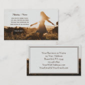 Psalm 32:7 Je bent mijn schuilplaats Bijbelversie Visitekaartje (Voorkant / Achterkant)