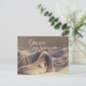 Psalm 32:7 - Je bent mijn schuilplaats Briefkaart (Staand voorkant)