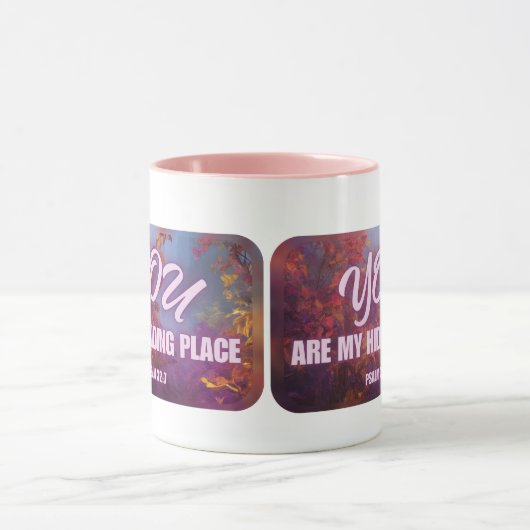 Psalm 32:7 "U bent mijn schuilplaats" Mok (Midden)