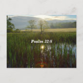 Psalm 32:8 Ik zal het je leren Briefkaart (Achterkant)