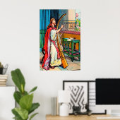 Psalm 32 David's vreugde over het poster van verge (Thuiskantoor)