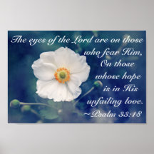 Psalm 33:18 Hoop in Zijn onfaalbare liefde, Schrif
