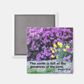 Psalm 33:5 magneet (Voorkant / Achterkant)