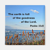 Psalm 33:5 magneet (Voorkant)