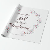 Psalm 33 cadeaupapier (Uitgerold)