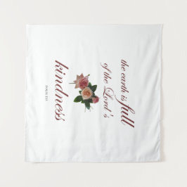 Psalm-33, De Aarde is vol van de Kindness van de H Wandkleed