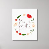 Psalm 33, Full Kindness, Botanic Canvas Afdruk (Voorkant)