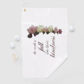 Psalm 33 golfhanddoek (Insitu)