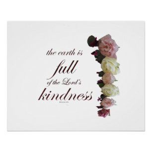 Psalm 33 perfect poster