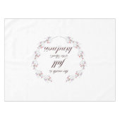 Psalm 33 tafelkleed (Voorkant (Horizontaal))