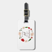 Psalm 33: Vriendelijkheid Bagagelabel (Voorkant verticaal)