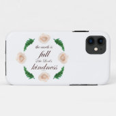 Psalm 33: Vriendelijkheid Case-Mate iPhone Case (Achterkant (horizontaal))