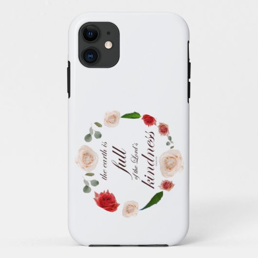 Psalm 33: Vriendelijkheid Case-Mate iPhone Case (Achterkant)