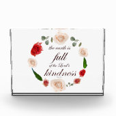 Psalm 33: Vriendelijkheid Fotoblokken (Voorkant)