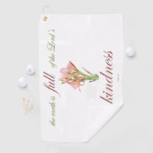 Psalm 33: Vriendelijkheid Golfhanddoek (Insitu)