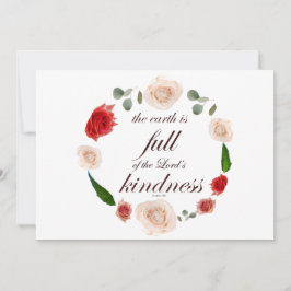 Psalm 33: Vriendelijkheid Kaart