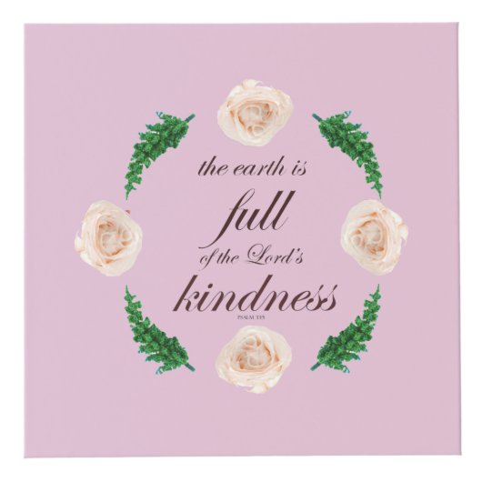 Psalm 33: Vriendelijkheid Kubus (Rechts)