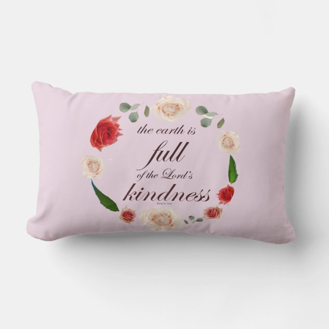 Psalm 33: Vriendelijkheid Kussen (Voorkant)