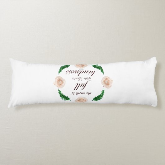 Psalm 33: Vriendelijkheid Lichaamskussen (Voorkant)