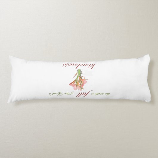 Psalm 33: Vriendelijkheid Lichaamskussen (Voorkant)