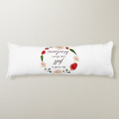 Psalm 33: Vriendelijkheid Lichaamskussen (Voorkant)