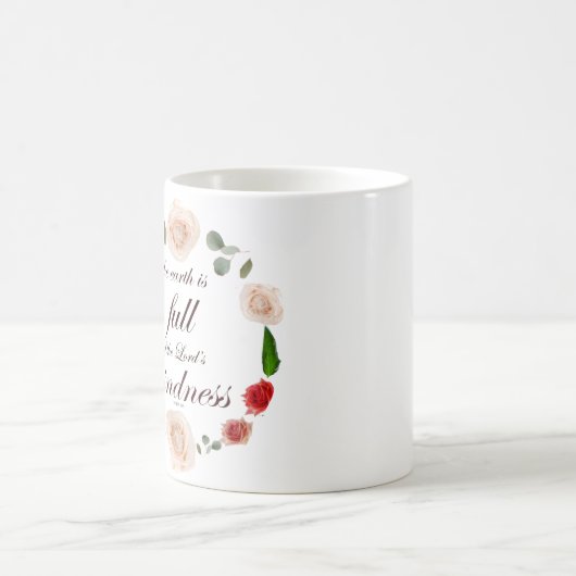 Psalm 33: Vriendelijkheid Magische Mok (Center)