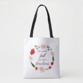 Psalm 33: Vriendelijkheid Tote Bag (Voorkant)