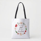 Psalm 33: Vriendelijkheid Tote Bag (Voorkant)