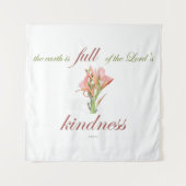 Psalm 33: Vriendelijkheid Wandkleed (Voorkant)