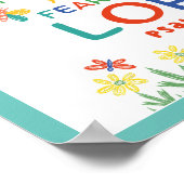 Psalm 34:11 leuk Bijbelvers voor kinderen Poster (Hoek)