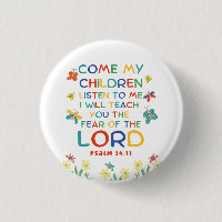 Psalm 34:11 leuke bijbeltekst voor kinderen