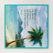 Psalm 34:17 legpuzzel (Horizontaal)