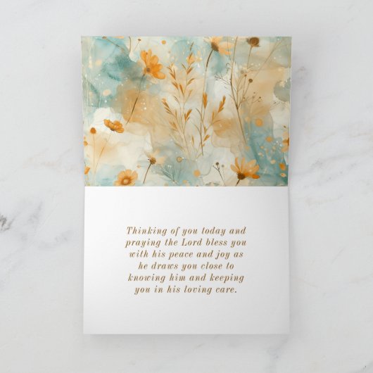 Psalm 34:18 De Heer is dicht bij de gebroken Bijbe Kaart (Binnen)