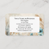 Psalm 34:18 De Heer is dicht bij de gebroken Bijbe Visitekaartje (Achterkant)