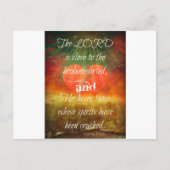 Psalm 34:18 Liefde Briefkaart (Voorkant)