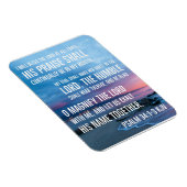 Psalm 34:1-3 Ik zal de LORD altijd zegenen Magneet (Rechterzijde)