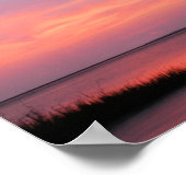 Psalm 34:3 Vergroot de Heer met mij Poster (Hoek)