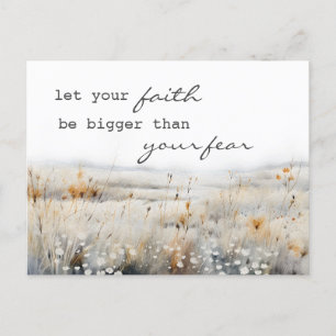 Psalm 34:4 Bijbel en Inspirerend Quote Christelijk Briefkaart