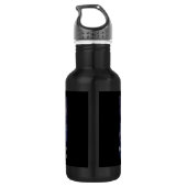 Psalm 34:4 in het donker waterfles  (Achterkant)